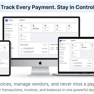 Offline Payment Tracker | HTML File | Small Business Tool (Digital Download)