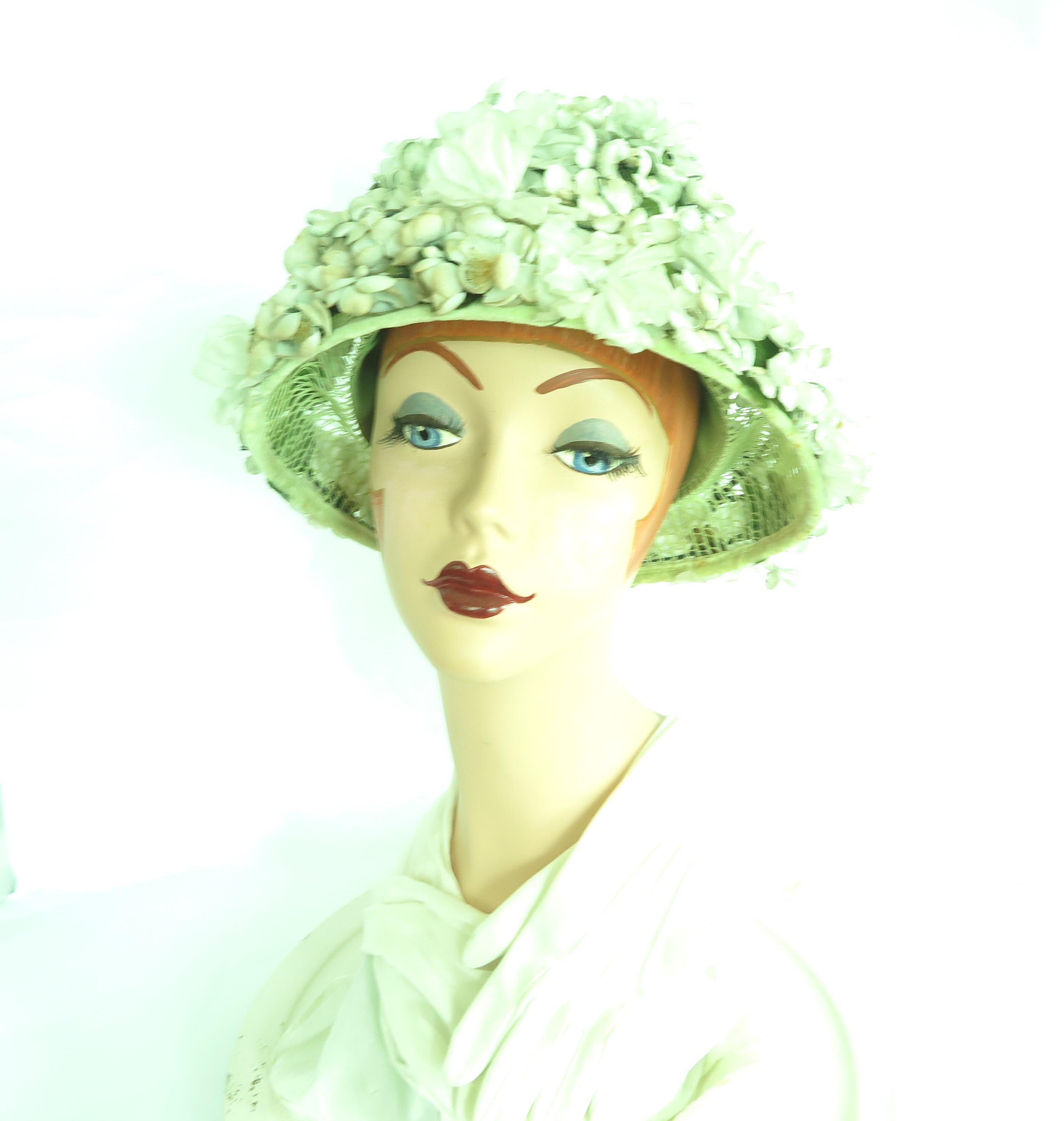 1960s Green Hat - Etsy display picture 3