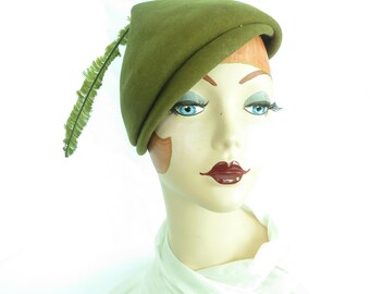 1950s Wedding Hat With Gloves Womans 50s Headband Mid  display picture 2