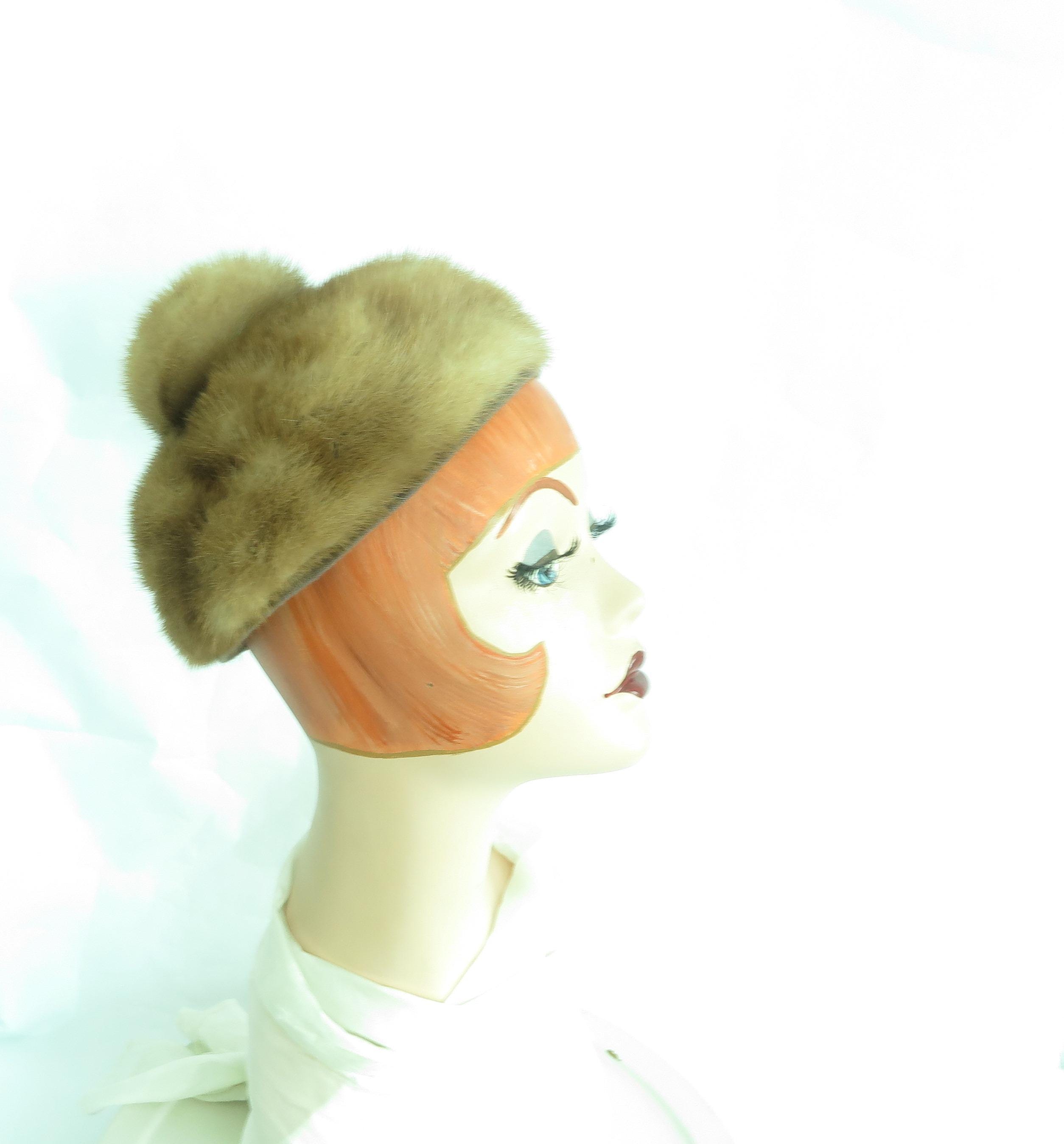 Vintage Mink hat Saks Fifth Avenue Saks Fifth Mink Hat - Etsy main image 2