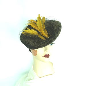 Tilt Hat 1930s - Etsy display picture 3