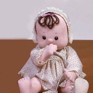 Baby Sister 19" cloth doll Pattern from Carolee Creations SewSweeet Dolls