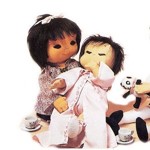 Asian Baby 14" Easy to sew doll pattern from Carolee Creations SewSweet Dolls