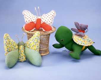 Butterflies to remind you of Spring. Versatile, easy to sew pattern from Carolee Creations, SewSweetDolls