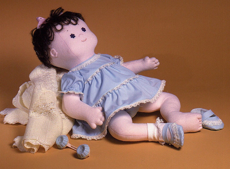 Puddin's Dress and Panties Easy To Sew Doll Pattern Carolee Creations image 1