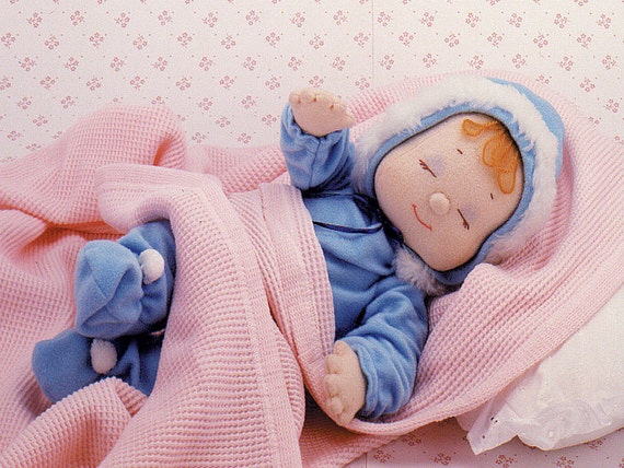 My Sweet Baby Set Pattern for Doll and Three Clothes Sets Shown
