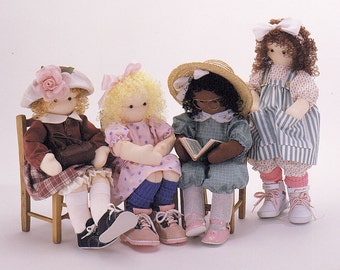 Molly Malone and Friends, Easy to sew doll patterns from Carolee Creations