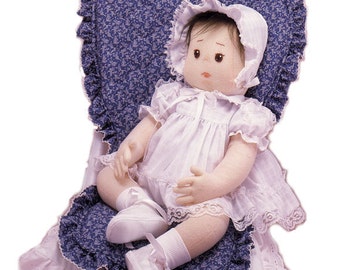 Pretty Baby, easy to sew life size doll pattern Carolee Creations SewSweet Dolls