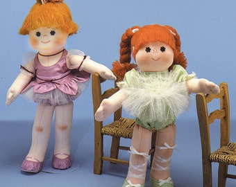 Bridget and Kimmie  Easy to sew doll patterns from Carolee Creations