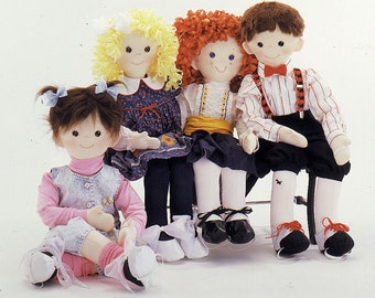 Wallflowers, dance-with-me dolls. Life size and easy to sew, they can wear kid's clothes