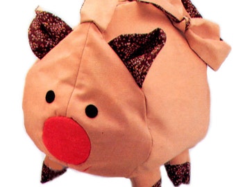 Pig Purse Easy To Sew Pattern , Fun Fashion from Carolee Creations