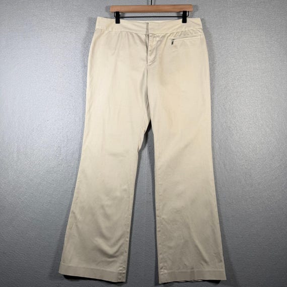 Banana Republic, Vintage Banana Republic Martin Stretch Khaki Twill Bootcut Career Pants Size 12