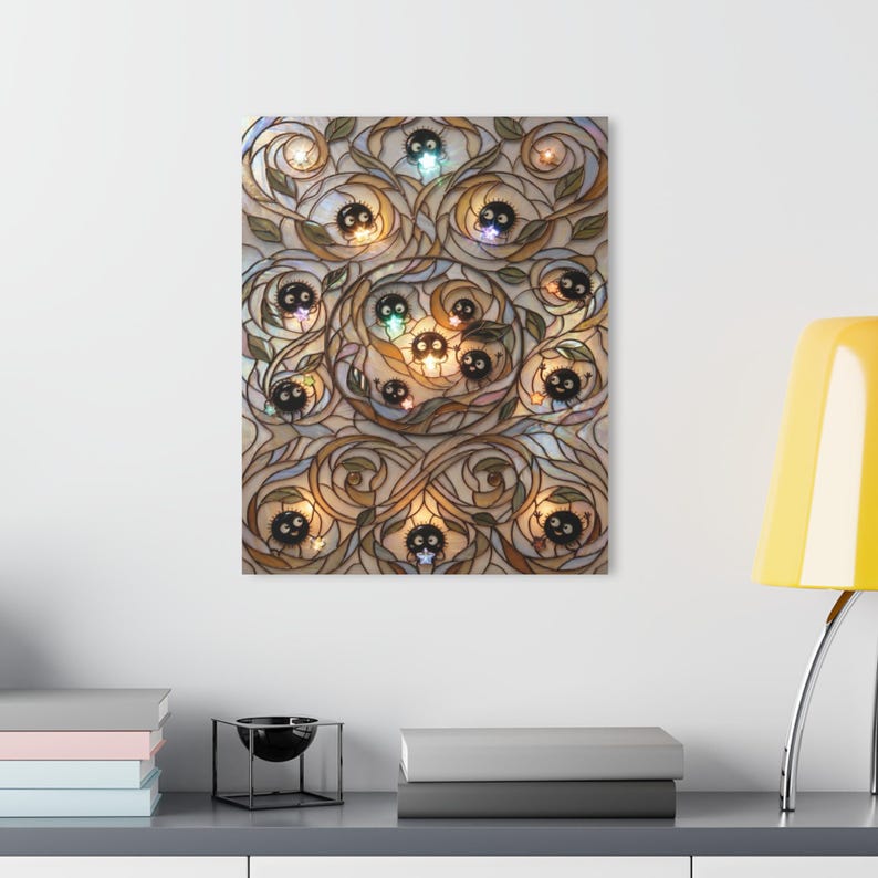 Spirited Away Soot Sprites Acrylic Prints, Studio Ghibli Home Decor Gift image 3