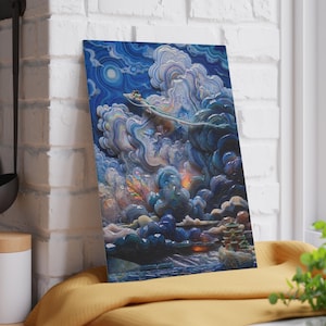 Haku Chihiro Glass Cutting Board Spirited Away Home Decor Studio Ghibli Kitchen Gift 8" x 11"
