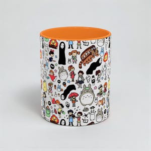 Inspired by Studio Ghibli Spirited Away Totoro Forest Spirit Ceramic Mug 11oz, 10 color image 17