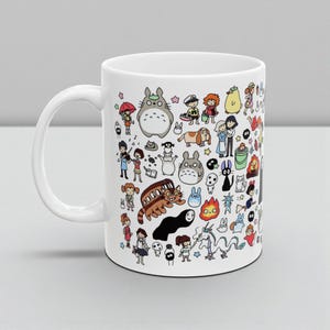 Studio Ghibli Coffee Mug, Anime Tea Cup, Japanese Anime Gift image 14