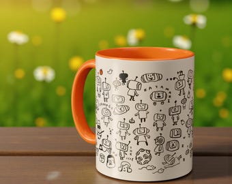 Inspired by Katamari Damacy, We Love Katamari  Ceramic Mug 11oz | 10 color