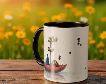 Totoro Mug, Studio Ghibli Inspired Coffee Cup, Anime Forest Spirit Gift 11oz, 10 color