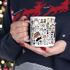 Studio Ghibli Coffee Mug, Anime Tea Cup, Japanese Anime Gift image 12
