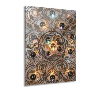Spirited Away Soot Sprites Acrylic Prints, Studio Ghibli Home Decor Gift 16″ x 20″ (Vertical)