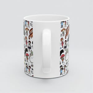 Studio Ghibli Inspired Mug: Anime Coffee Cup, Kawaii Tea Mug image 17