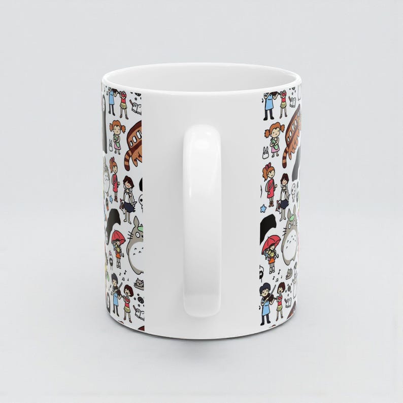Studio Ghibli Inspired Mug: Anime Coffee Cup, Kawaii Tea Mug image 17