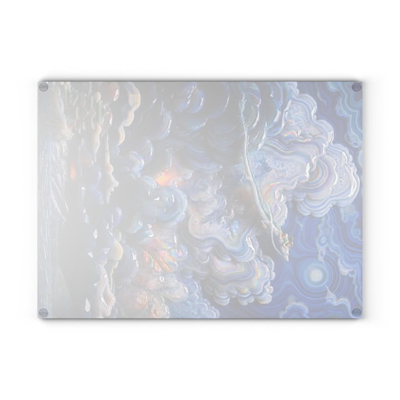 Haku Chihiro Glass Cutting Board Spirited Away Home Decor Studio Ghibli Kitchen Gift image 10