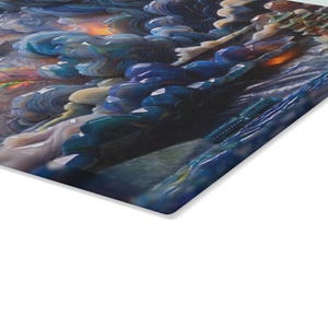 Haku Chihiro Glass Cutting Board Spirited Away Home Decor Studio Ghibli Kitchen Gift image 9