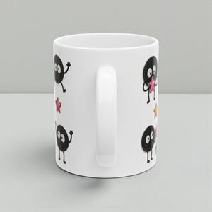 Spirited Away Soot Sprites Mug, Studio Ghibli Anime Coffee Cup (11oz 15oz) image 17