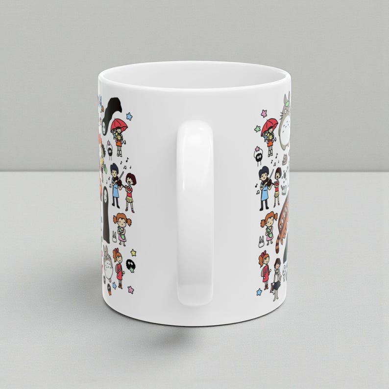 Studio Ghibli Coffee Mug, Anime Tea Cup, Japanese Anime Gift image 16