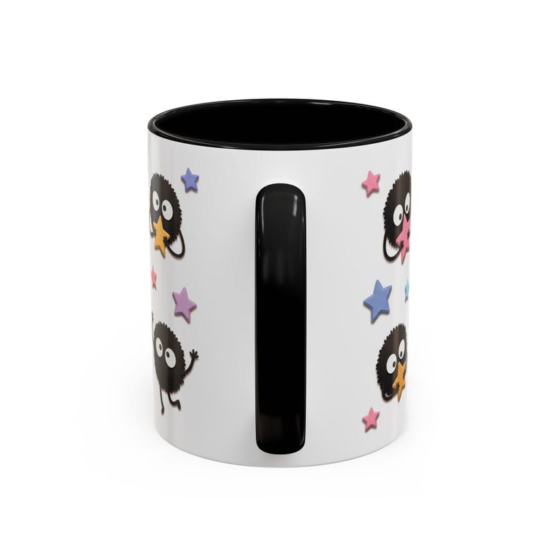 Taza de cerámica con diseño de duendes de hollín, inspirada en El viaje de Chihiro, regalo de Ghibli (325 ml, 444 ml) imagen 12