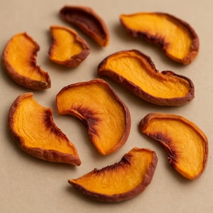 Sun Dried Peach Slices: Organic Turkish Vegan Snack (400g/14.11oz/0.88lb)