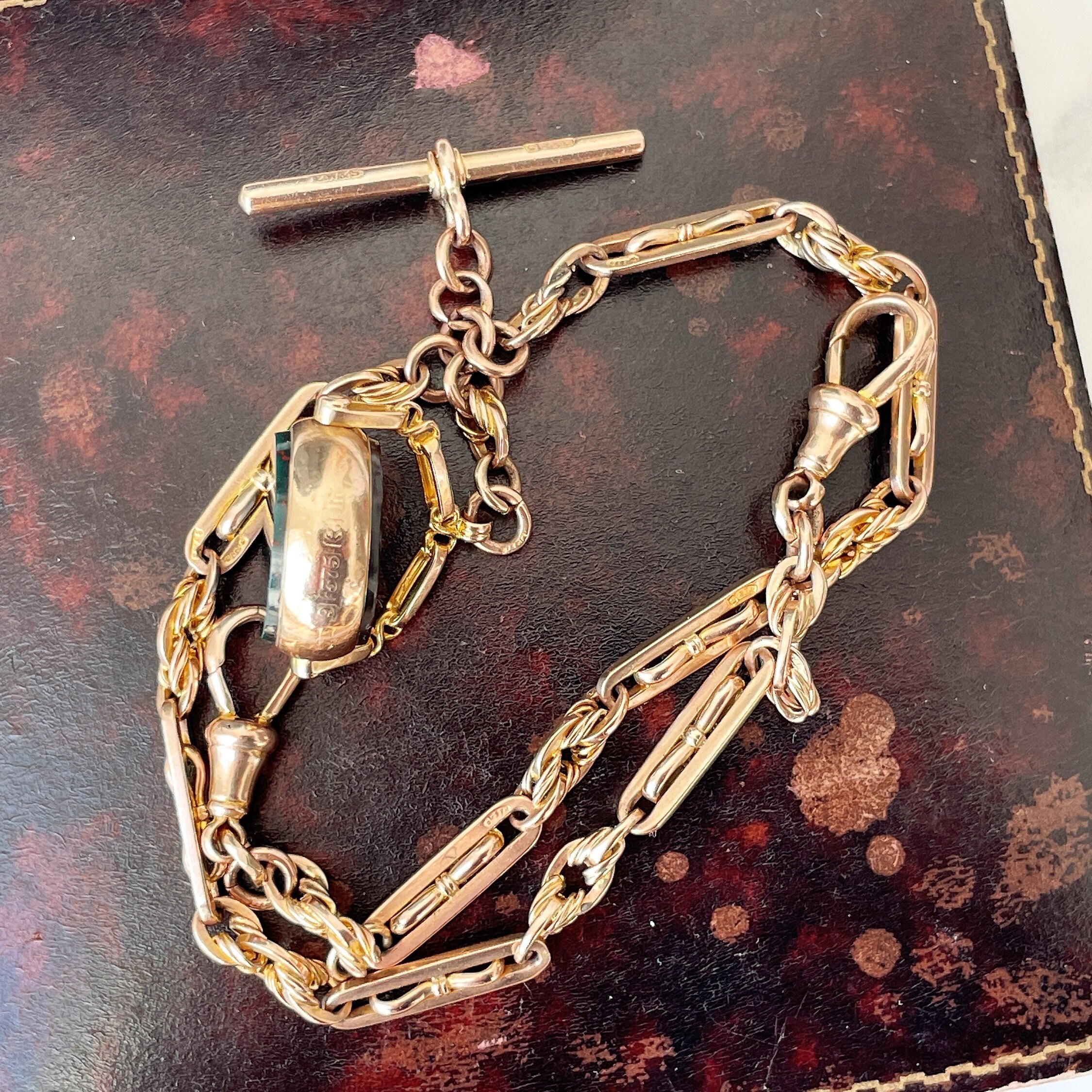 Albert watch chain gold new arrivals