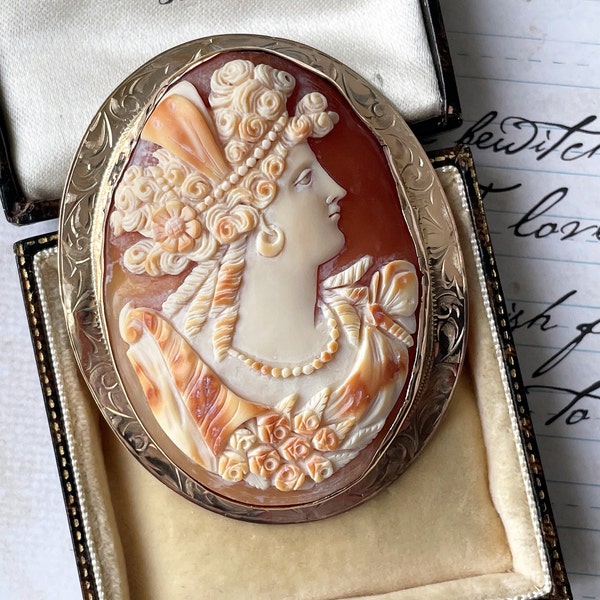 Italian Cameo Etsy