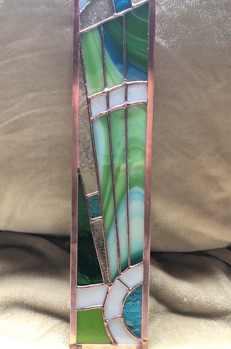 suncatcher gift for her Abstract Art glass Stained glass window stained glass panel glass panel suncatcher art glass