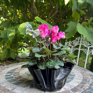 Upcycling Vinyl Vase / Vinyl Pen Holder, Vinyl Gift, Gift Idea, Recycling, Vinyl, LPs, Records, Flower Vase - Unique Items