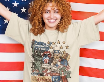 Comfort Colors Tee, America 250 Shirt, USA 250 Years Top, 1776 To 2026, Retro 4th Of July, Vintage Uncle Sam, Historic American Clothing