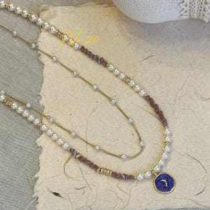 Love and Deepspace Zayne Moon You and Midsummer Inspired Necklaces, Zayne Moon and Star Inspired Necklace