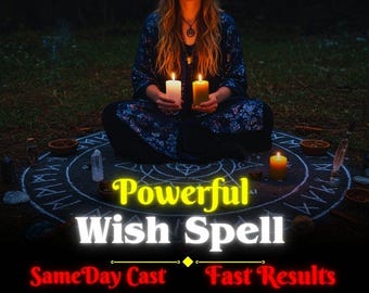 WISHES COME TRUE Spell | Dream Manifestation | Money, Love, Luck & Success | Universal Blessing | Fast Results