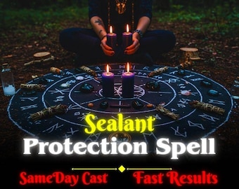 Powerful  Sealant Spell | Spiritual Shield | Energy Barrier | Aura Defense | Hex Blocker | Psychic Armor