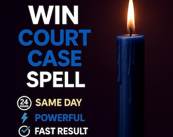 Win Court Case Spell - Legal Victory & Protection Spell Support - Achieve Justice - Fast Result