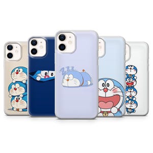 Doraemon Phone Case Nobita Anime Cover for iPhone 16E 15 14 13 12 Samsung S25 S24Fe S23Ultra A56 A15 Pixel 9A 9Pro XL 8A 8Pro 7A 6A