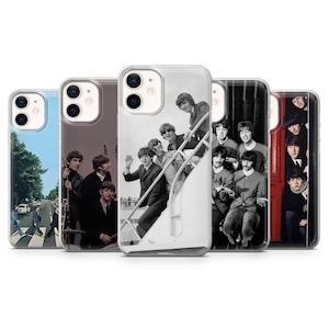 The Beatles Phone Case John Lennon Rock Cover for iPhone 16E 15 14 13 12 Samsung S25 S24Fe S23Ultra A56 A15 Pixel 9A 9Pro XL 8A 8Pro 7A 6A