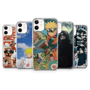 Custodia per telefono Naruto Sasuke Naruto Uzumaki Cover per iPhone 16E 15 14 13 12 Samsung S25, S24Fe S23Ultra A56 A15 Pixel 9A 9Pro XL 8A 8Pro 7A 6A