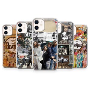 The Beatles Phone Case John Lennon Rock Cover for iPhone 16E 15 14 13 12 Samsung S25 S24Fe S23Ultra A56 A15 Pixel 9A 9Pro XL 8A 8Pro 7A 6A