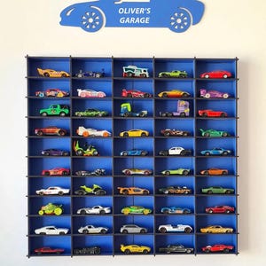 Toy Car Shelf: Kids Storage Organizer