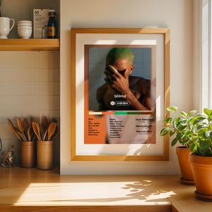 Music Poster, Music Album Poster, Vintage Music Poster, Album Poster, Custom Poster