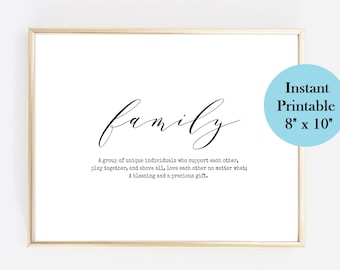 Family Sign Printable Wall Art Family Quotes Apartment Decor Family Printable Definition Print Family Print Thanksgiving Quote Family Sign Printable Wall Art Family Quotes Apartment Decor Family Printable Definition Print Family Print Thanksgiving Quote