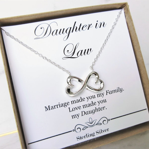 Daughter In Law Gift Necklace: Wedding Gift, Jewelry From Mother In Law, Gift for Bride,