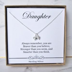Collana per figlia, regalo per figlia, regalo di nozze per figlia, gioielli per figlia, regalo per figlia, regalo di laurea per figlia, regalo per figlia